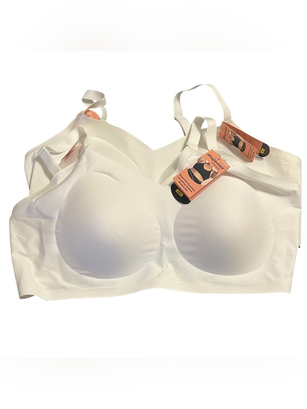 Shapermint Smoothing Comfort Wireless Bra Set of 2